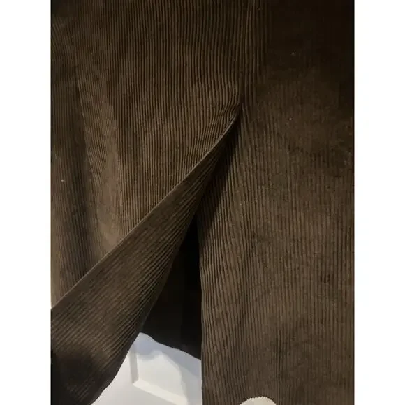 Meeting Street Mens Sport Coat Size 42L Brown Corduroy Blazer Lined 100%‎ Cotton - Picture 10 of 15